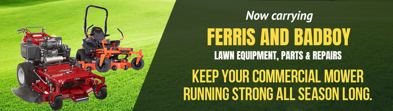Ferris and Bad Boy commercial mower maintenance service. Keep your commercial mower running strong all season long.
