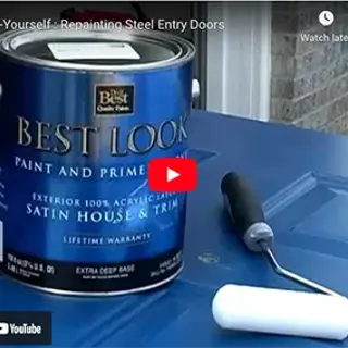 Do-It-Yourself:Repainting Steel Entry Doors