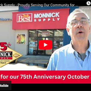 Monnick Supply - Proudly Serving Our Community for 75 Years!