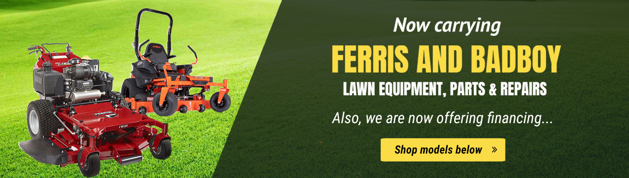 Commercial Lawn Mower Series - We are now offering financing