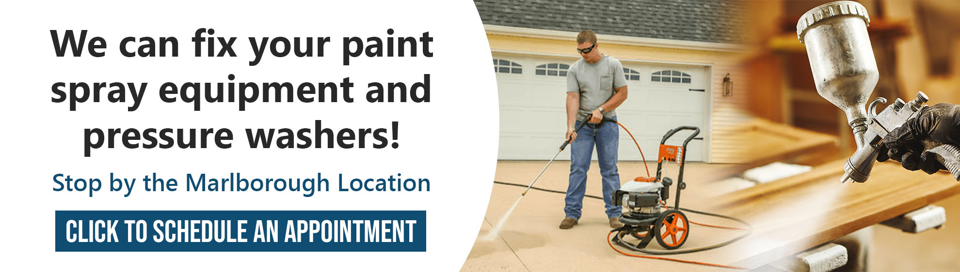 Paint Sprayer and Pressure Washer Repair MA