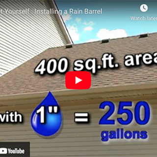 Do-It-Yourself : Installing a Rain Barrel