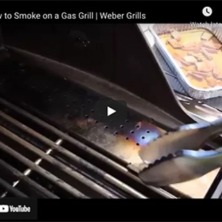 Weber Gas Grills can be Smokers Too!